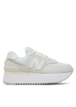 New Balance Sneakersy WL574ZSO Biały ze sklepu MODIVO w kategorii Trampki damskie - zdjęcie 171252413