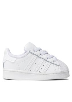 adidas Sneakersy Superstar El 1 EF5397 Biały ze sklepu MODIVO w kategorii Buty sportowe dziecięce - zdjęcie 171252444