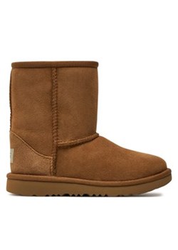 Ugg Śniegowce Classic II 1017703K Brązowy ze sklepu MODIVO w kategorii Buty zimowe dziecięce - zdjęcie 171252551