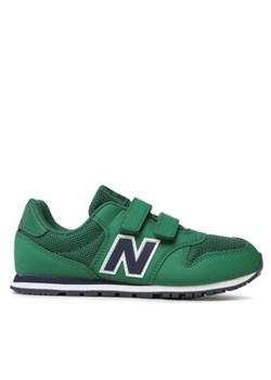 New Balance Sneakersy PV500CP1 Zielony ze sklepu MODIVO w kategorii Buty sportowe dziecięce - zdjęcie 171252690