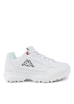 Kappa Sneakersy 242782 Biały ze sklepu MODIVO w kategorii Buty sportowe damskie - zdjęcie 171252740