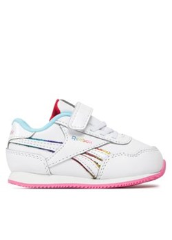 Reebok Sneakersy Royal Cl Jog 3.0 1V IE4163 Biały ze sklepu MODIVO w kategorii Buty sportowe dziecięce - zdjęcie 171253261