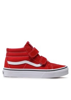 Vans Sneakersy Sk8-Mid Reissu VN00018TH1N1 Czerwony ze sklepu MODIVO w kategorii Trampki dziecięce - zdjęcie 171253282