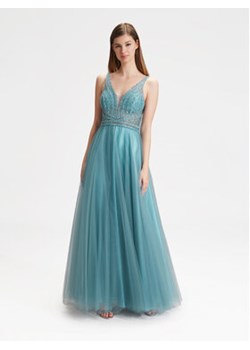 Hey Kyla Sukienka wieczorowa 5AG013HK Niebieski Regular Fit ze sklepu MODIVO w kategorii Sukienki - zdjęcie 171253283