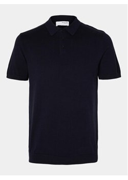 Selected Homme Polo Berg 16092437 Niebieski Regular Fit ze sklepu MODIVO w kategorii T-shirty męskie - zdjęcie 171253552