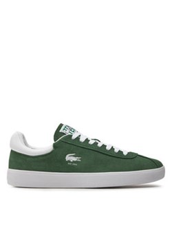 Lacoste Sneakersy Basehot 746SMA0065 Zielony ze sklepu MODIVO w kategorii Trampki męskie - zdjęcie 171253820