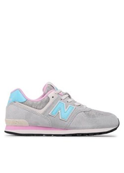 New Balance Sneakersy GC574NB1 Szary ze sklepu MODIVO w kategorii Buty sportowe dziecięce - zdjęcie 171254100