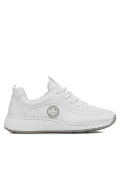 Rieker Sneakersy N5504-80 Biały ze sklepu MODIVO w kategorii Buty sportowe damskie - zdjęcie 171254514
