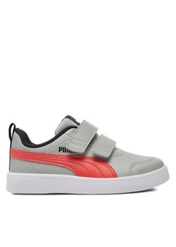 Puma Sneakersy Courtflex V2 V Ps 371543-32 Szary ze sklepu MODIVO w kategorii Trampki dziecięce - zdjęcie 171254581