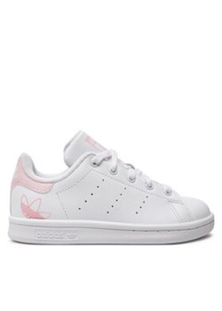 adidas Sneakersy Stan Smith Kids IF1258 Biały ze sklepu MODIVO w kategorii Buty sportowe dziecięce - zdjęcie 171254780