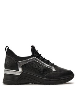 Rieker Sneakersy N4379-01 Czarny ze sklepu MODIVO w kategorii Buty sportowe damskie - zdjęcie 171255093