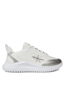 Calvin Klein Jeans Sneakersy YW0YW01442 Biały ze sklepu MODIVO w kategorii Buty sportowe damskie - zdjęcie 171255112