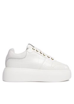 Pollini Sneakersy SA15195G0HXL212A Biały ze sklepu MODIVO w kategorii Buty sportowe damskie - zdjęcie 171255124