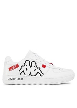 Kappa Sneakersy 242881 Biały ze sklepu MODIVO w kategorii Trampki damskie - zdjęcie 171255172