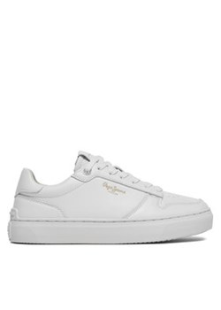 Pepe Jeans Sneakersy Camden Supra W PLS00002 Biały ze sklepu MODIVO w kategorii Trampki damskie - zdjęcie 171256174