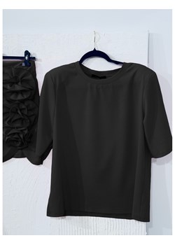 Stylowy komplet z mini spódniczką NASTIA - czarny ze sklepu magmac.pl w kategorii Komplety i garnitury damskie - zdjęcie 171257231