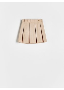 Reserved - Plisowana spódnica - beżowy ze sklepu Reserved w kategorii Spódnice dziewczęce - zdjęcie 171257723