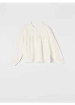 Sinsay - Koszula z wiskozy - kremowy ze sklepu Sinsay w kategorii Koszule damskie - zdjęcie 171258261