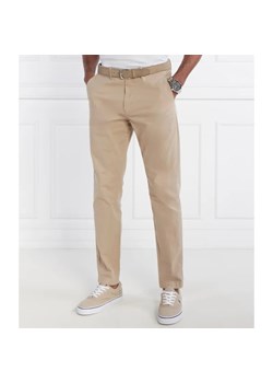 Tommy Hilfiger Spodnie chino HARLEM ESSENTIAL TWILL | Regular Fit ze sklepu Gomez Fashion Store w kategorii Spodnie męskie - zdjęcie 171261062