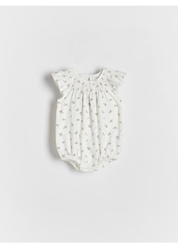 Reserved - Wzorzyste body - złamana biel ze sklepu Reserved w kategorii Odzież dla niemowląt - zdjęcie 171261474
