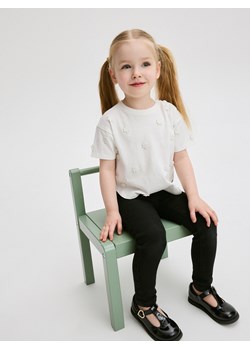 Reserved - Elastyczne jegginsy - czarny ze sklepu Reserved w kategorii Spodnie dziewczęce - zdjęcie 171261871