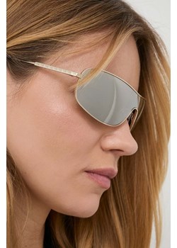 Michael Kors okulary przeciwsłoneczne AIX damskie kolor srebrny 0MK1139 ze sklepu ANSWEAR.com w kategorii Okulary przeciwsłoneczne damskie - zdjęcie 171262452