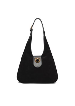 Torebka Pinko Hobo Mini PE 24 PLTT 103275 A0YG Czarny ze sklepu eobuwie.pl w kategorii Torebki hobo - zdjęcie 171265164