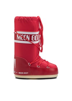 Śniegowce Moon Boot Nylon 14004400003 Rosso D ze sklepu eobuwie.pl w kategorii Śniegowce damskie - zdjęcie 171266141