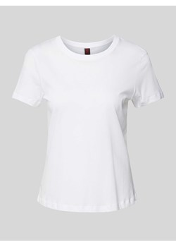 T-shirt w jednolitym kolorze ze sklepu Peek&Cloppenburg  w kategorii Bluzki damskie - zdjęcie 171267943