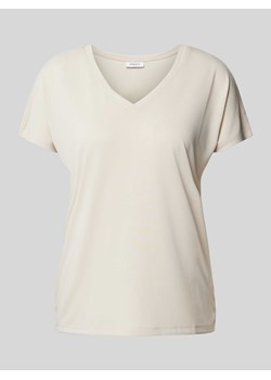 T-shirt z dekoltem w serek model ‘Fenya’ ze sklepu Peek&Cloppenburg  w kategorii Bluzki damskie - zdjęcie 171268064