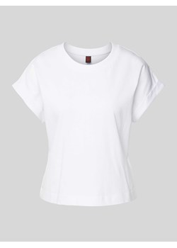T-shirt w jednolitym kolorze ze sklepu Peek&Cloppenburg  w kategorii Bluzki damskie - zdjęcie 171268110