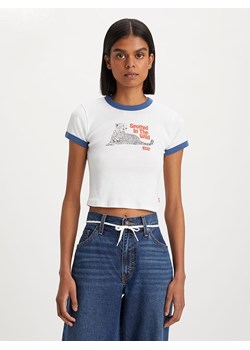 Levi´s Koszulka w kolorze biało-niebieskim ze sklepu Limango Polska w kategorii Bluzki damskie - zdjęcie 171268901
