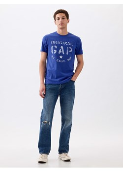 GAP Koszulka w kolorze niebieskim ze sklepu Limango Polska w kategorii T-shirty męskie - zdjęcie 171269190