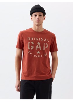 GAP Koszulka w kolorze ceglanym ze sklepu Limango Polska w kategorii T-shirty męskie - zdjęcie 171269192