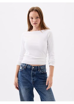 GAP Koszulka w kolorze białym ze sklepu Limango Polska w kategorii Bluzki damskie - zdjęcie 171269250