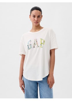 GAP Koszulka w kolorze białym ze sklepu Limango Polska w kategorii Bluzki damskie - zdjęcie 171269313