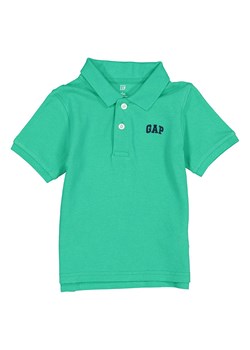 GAP Koszulka polo w kolorze zielonym ze sklepu Limango Polska w kategorii Kaftaniki i bluzki - zdjęcie 171269431