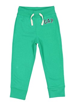 GAP Spodnie dresowe w kolorze zielonym ze sklepu Limango Polska w kategorii Spodnie chłopięce - zdjęcie 171269531