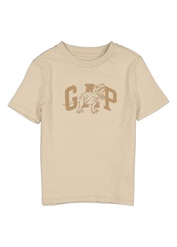 GAP Koszulka w kolorze beżowym ze sklepu Limango Polska w kategorii T-shirty chłopięce - zdjęcie 171269541