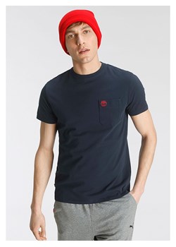 Timberland Koszulka &quot;Dunstan&quot; w kolorze granatowym ze sklepu Limango Polska w kategorii T-shirty męskie - zdjęcie 171269714