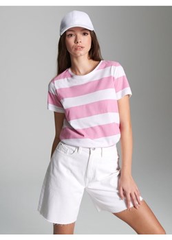 Sinsay - Koszulka - różowy ze sklepu Sinsay w kategorii Bluzki damskie - zdjęcie 171270202