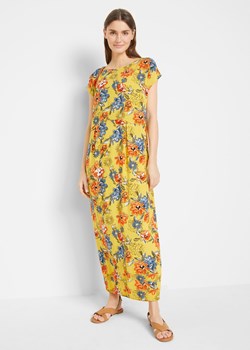 Długa sukienka z wiskozy, O-shape ze sklepu bonprix w kategorii Sukienki - zdjęcie 171271041