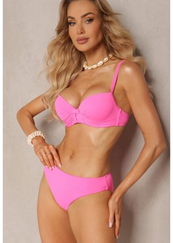 Fuksjowe Bikini Komplet Dwuczęściowy Biustonosz z Usztywnionymi Miseczkami Majtki Typu Figi Wistella ze sklepu Renee odzież w kategorii Stroje kąpielowe - zdjęcie 171271993