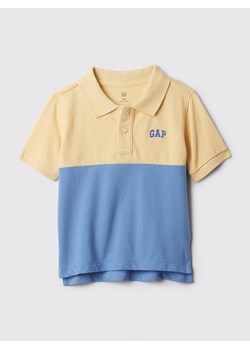 GAP Koszulka polo w kolorze żółto-błękitnym ze sklepu Limango Polska w kategorii T-shirty chłopięce - zdjęcie 171273034