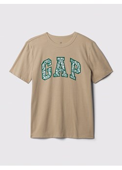 GAP Koszulka w kolorze beżowym ze sklepu Limango Polska w kategorii T-shirty chłopięce - zdjęcie 171273094