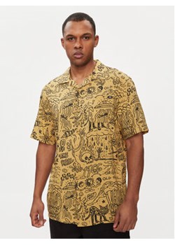 Vans Koszula Elden Ss Woven VN000G7C Brązowy Regular Fit ze sklepu MODIVO w kategorii Koszule męskie - zdjęcie 171273972