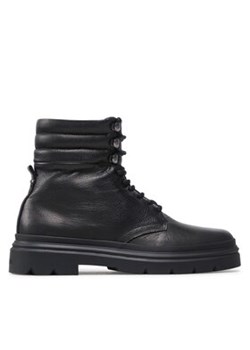 Calvin Klein Trapery Combat Boot Pb Lh HM0HM00667 Czarny ze sklepu MODIVO w kategorii Buty zimowe męskie - zdjęcie 171274961