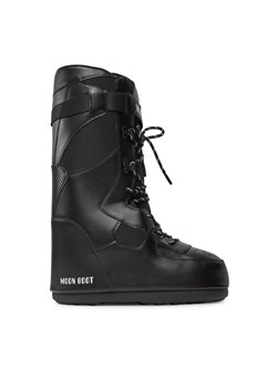 Śniegowce Moon Boot Sneaker High 14028300001 Black 001 ze sklepu eobuwie.pl w kategorii Śniegowce damskie - zdjęcie 171275954