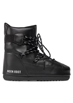 Śniegowce Moon Boot Sneaker Mid 14028200001 Black 001 ze sklepu eobuwie.pl w kategorii Śniegowce damskie - zdjęcie 171276224