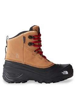 Śniegowce The North Face Y Chilkat V Lace WpNF0A7W5YKOM1 Almond Butter/Tnf Black ze sklepu eobuwie.pl w kategorii Buty zimowe dziecięce - zdjęcie 171276251